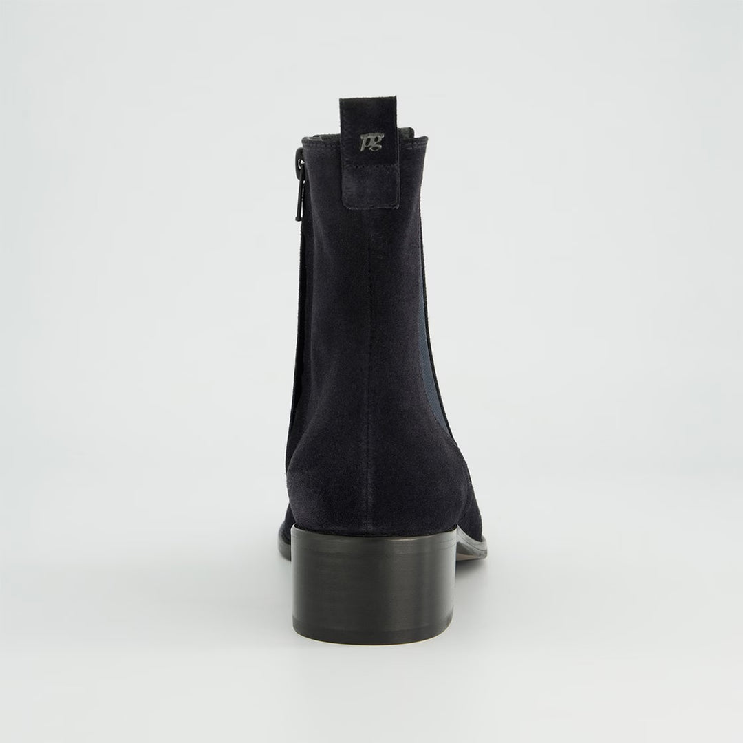 Paul Green Soft Suede Ocean Ankle Boot