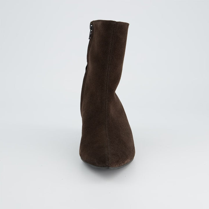 Paul Green Soft Suede Mocca Ankle Boot
