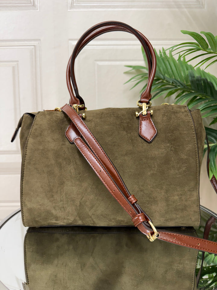 Carmela Animal/ Khaki Bag 186185