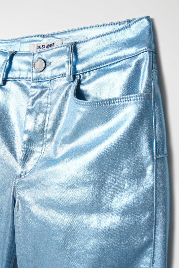 Salsa Destiny Metallic Blue Jeans (21007384)