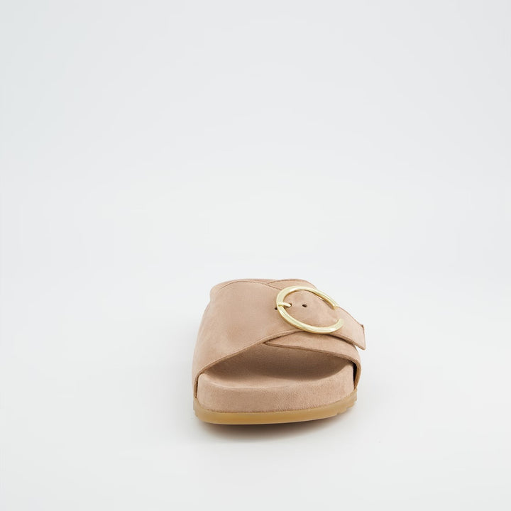 Paul Green Soft Velvet Rosewood Sandal