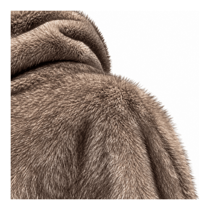 Costa Mani Coolie Fango / Deer Poncho