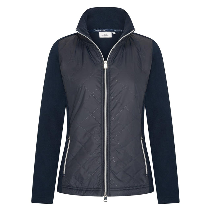 HV Society Fleece Cardigan Riley | Navy