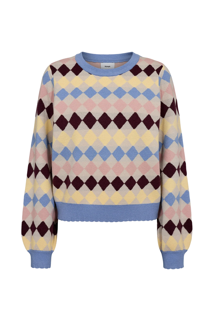 Numph Nulina Pullover | Gray Morn