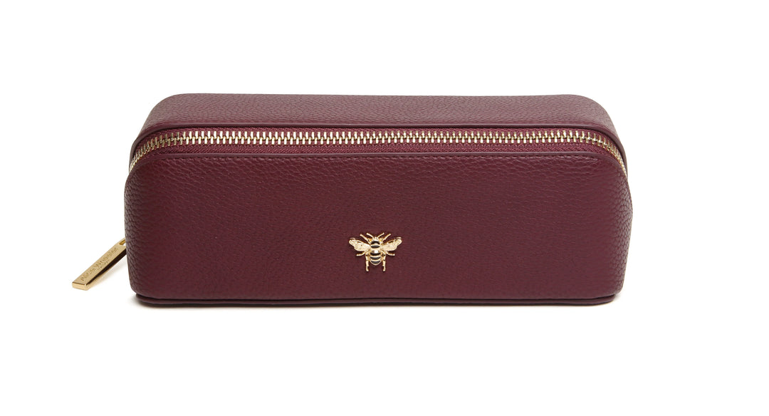 Alice Wheeler Small Train Case | Berry