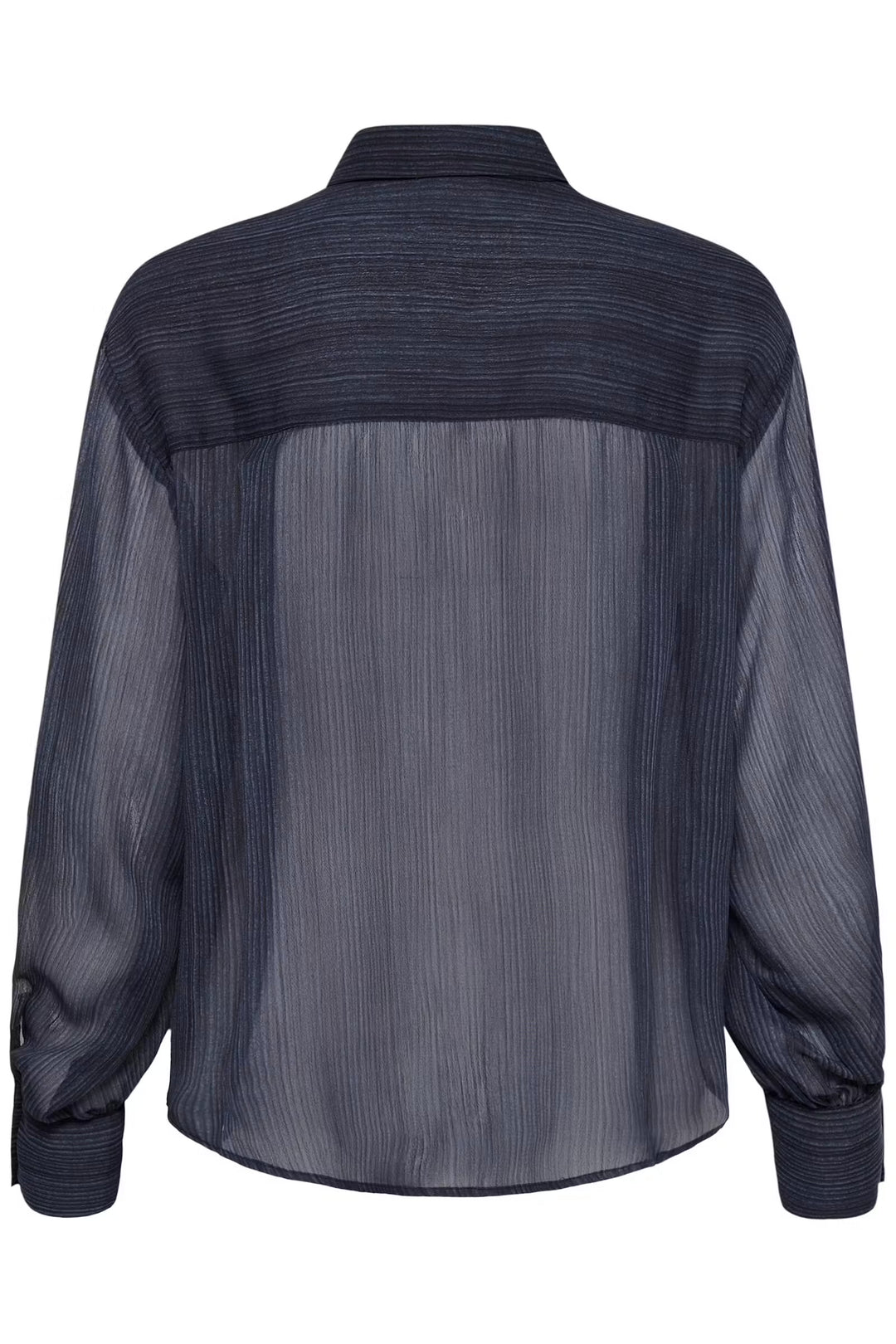Kaffe Kalouisa Shirt | Blue Blurry Stripe