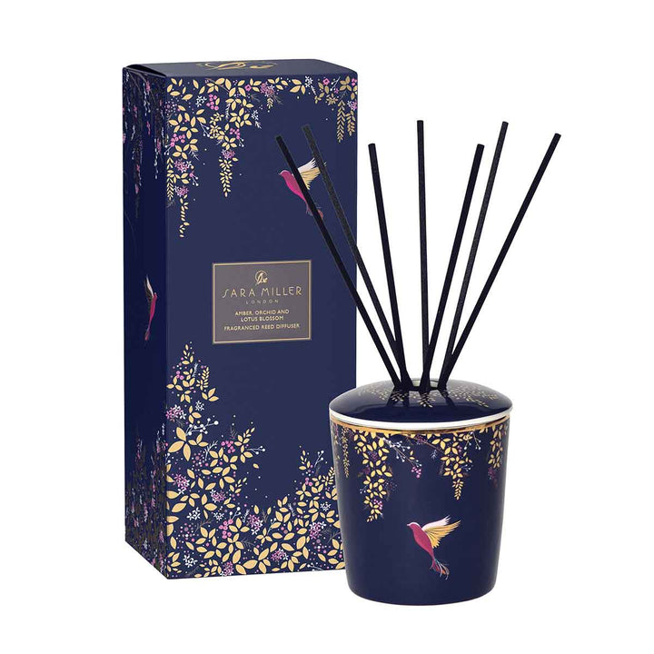 Sara Miller Ceramic Reed Diffuser: Patchouli & Vetivert