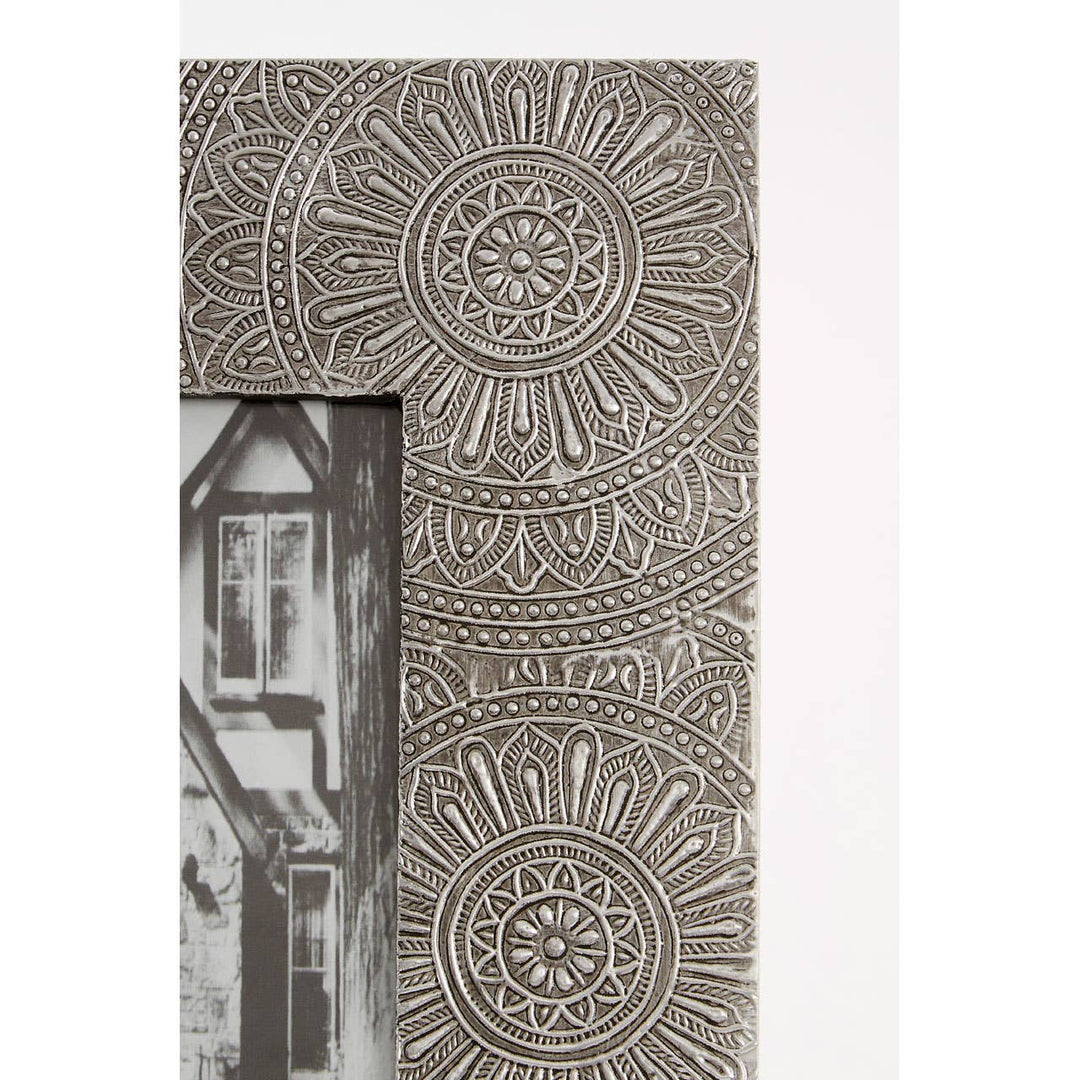 Bowerbird 5x7 Silver Etched Photo Frame