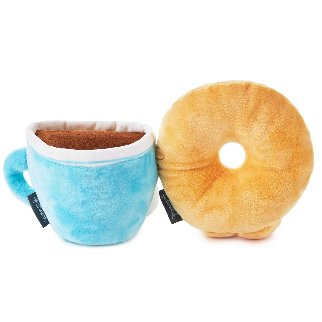 Better Together Doughnut &amp; Coffee Magnetic Soft Toy Pair
