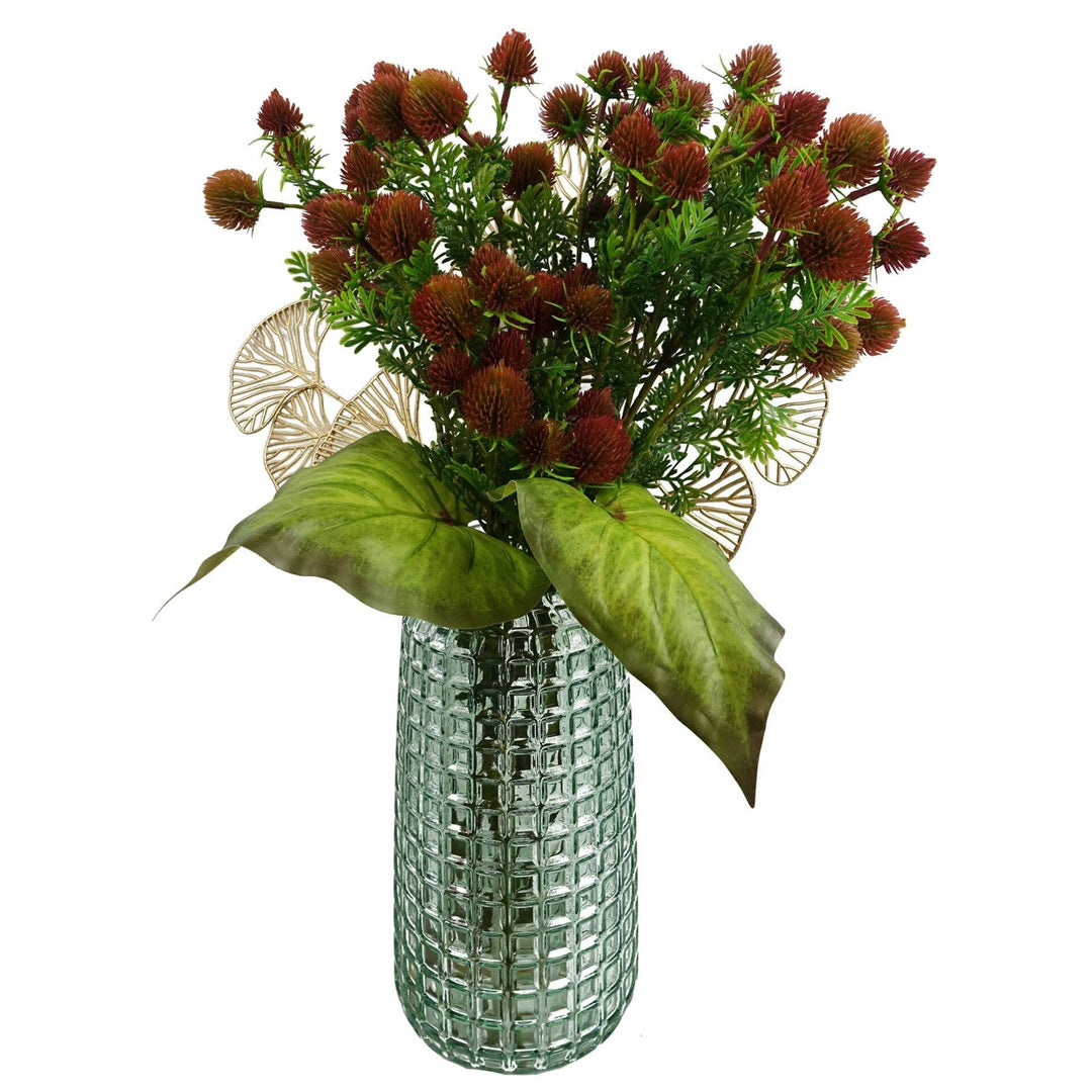 Golden Leaves Flower Arrangement Decoration 65cm