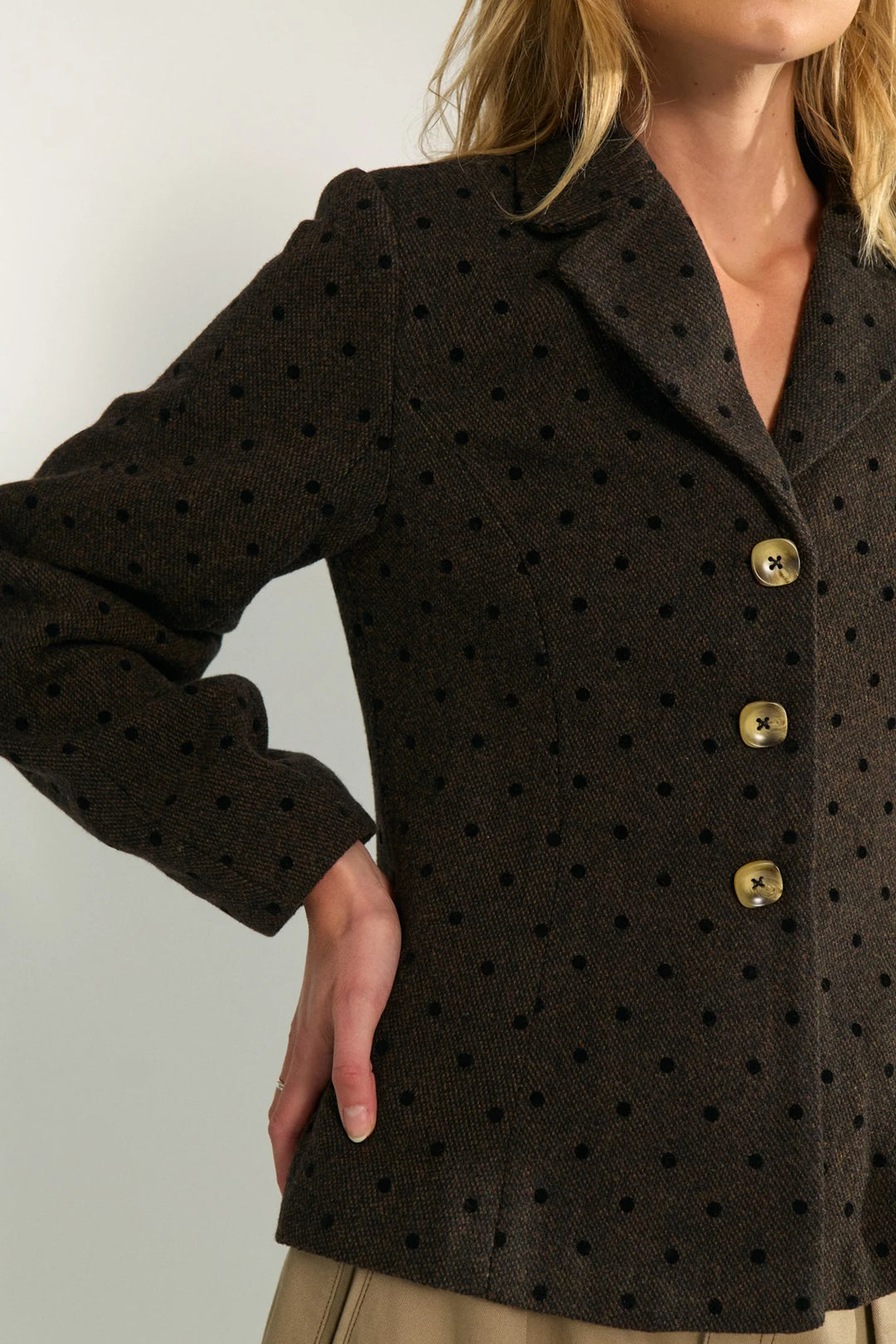 Numph Nuamia Blazer | Black Coffee