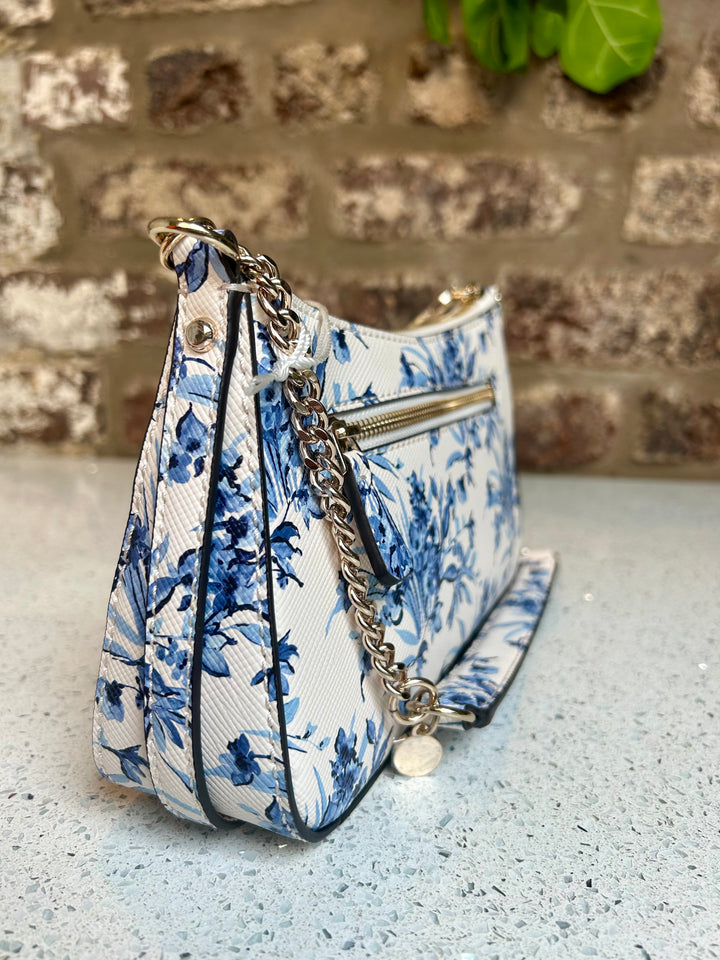 Guess Bramina Blue/White Floral Multi bag