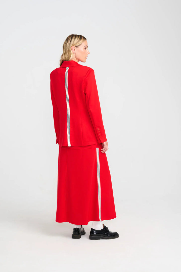 Costa Mani Birdie Blazer | Red