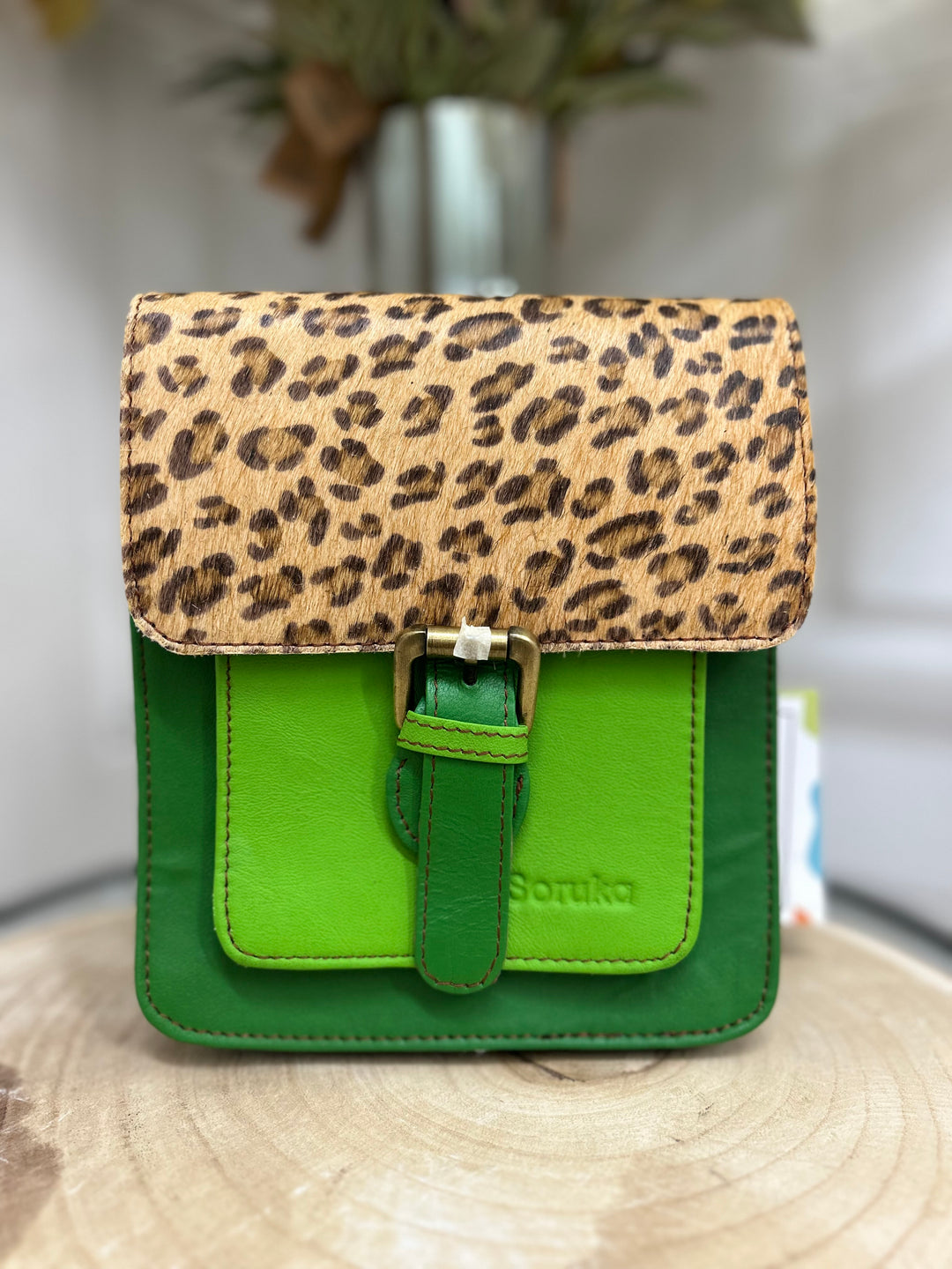 Soruka Hanna Animal Print Crossbody Bag | 83023