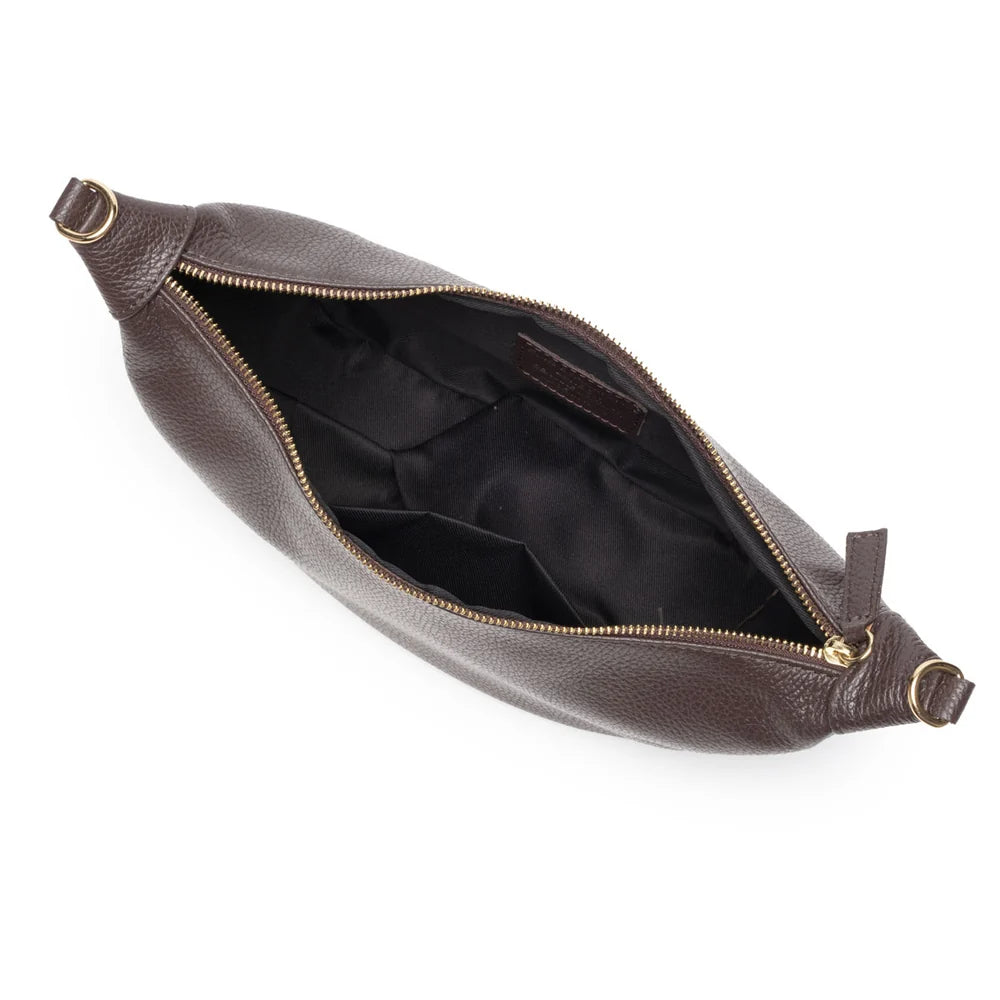 Elie Beaumont Hobo Bag | Chocolate