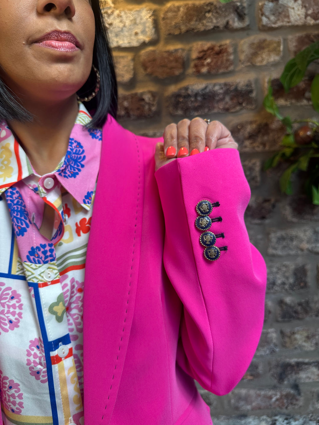 Bariloche Zarzuela Fuchsia Blazer