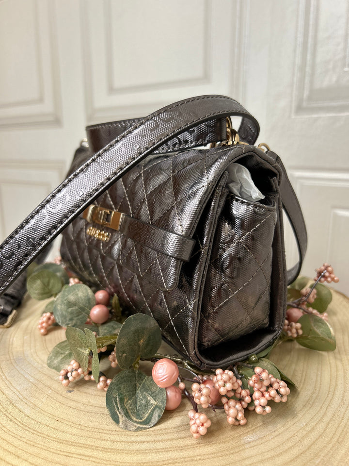 Guess Idra Pewter crossbody Bag