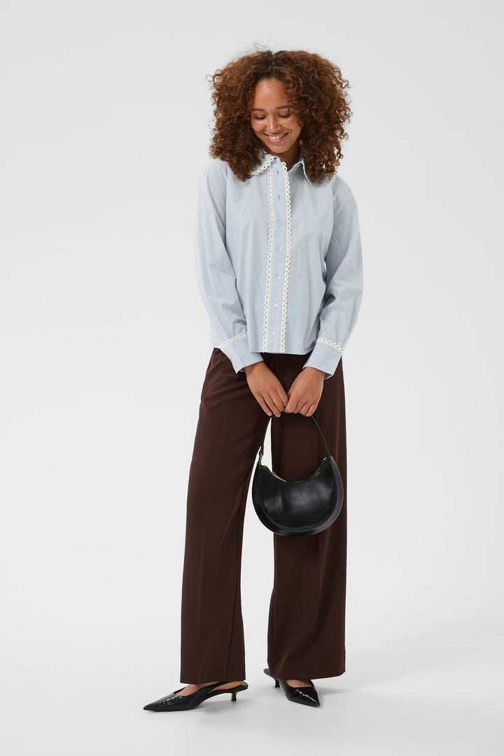 Kaffe Kaketty Blue Fog Shirt