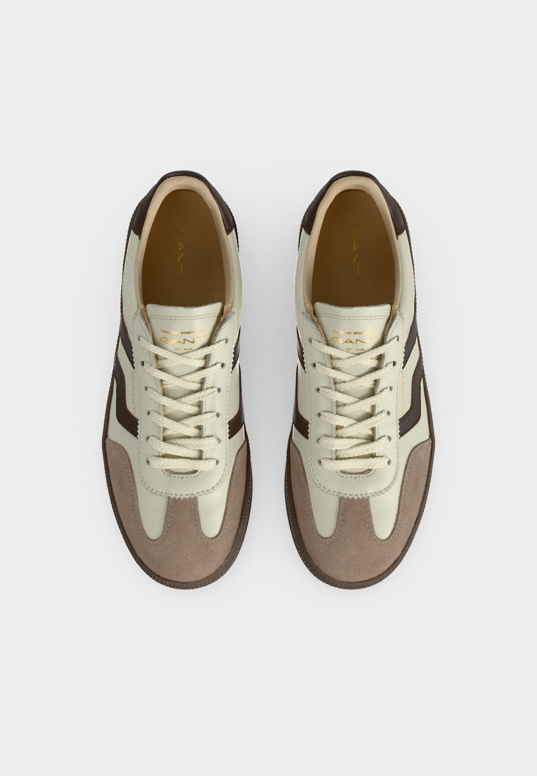 Gant Cuzima Sneaker | Off White/Brown