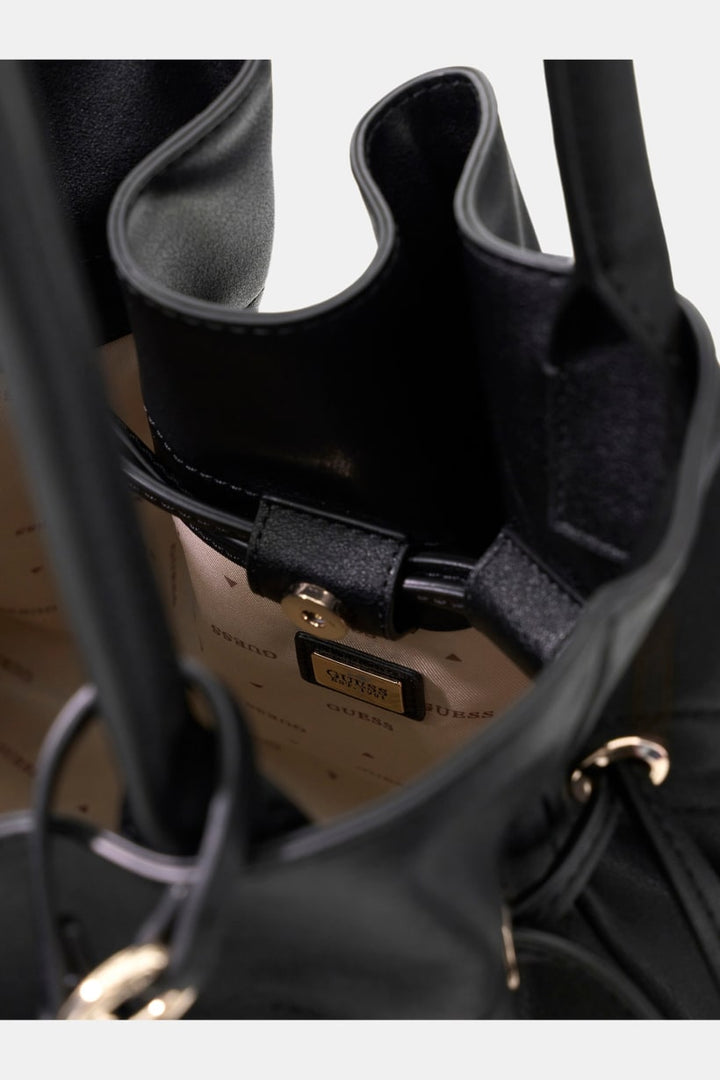 Guess Karima Black Tote Bag