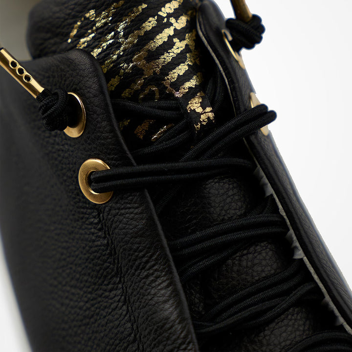 Paul Green Maincalf Black/Gold Sneaker