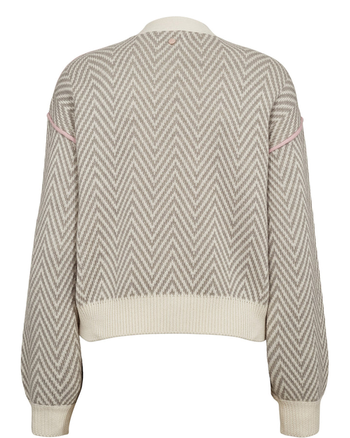 Numph Nuravissi Cardigan Light Grey