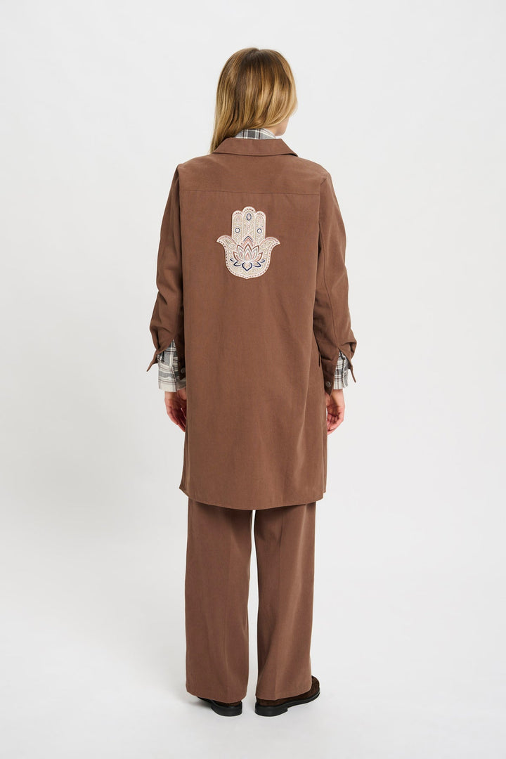 Costa Mani Avon Foxy Jacket | Dark Sand