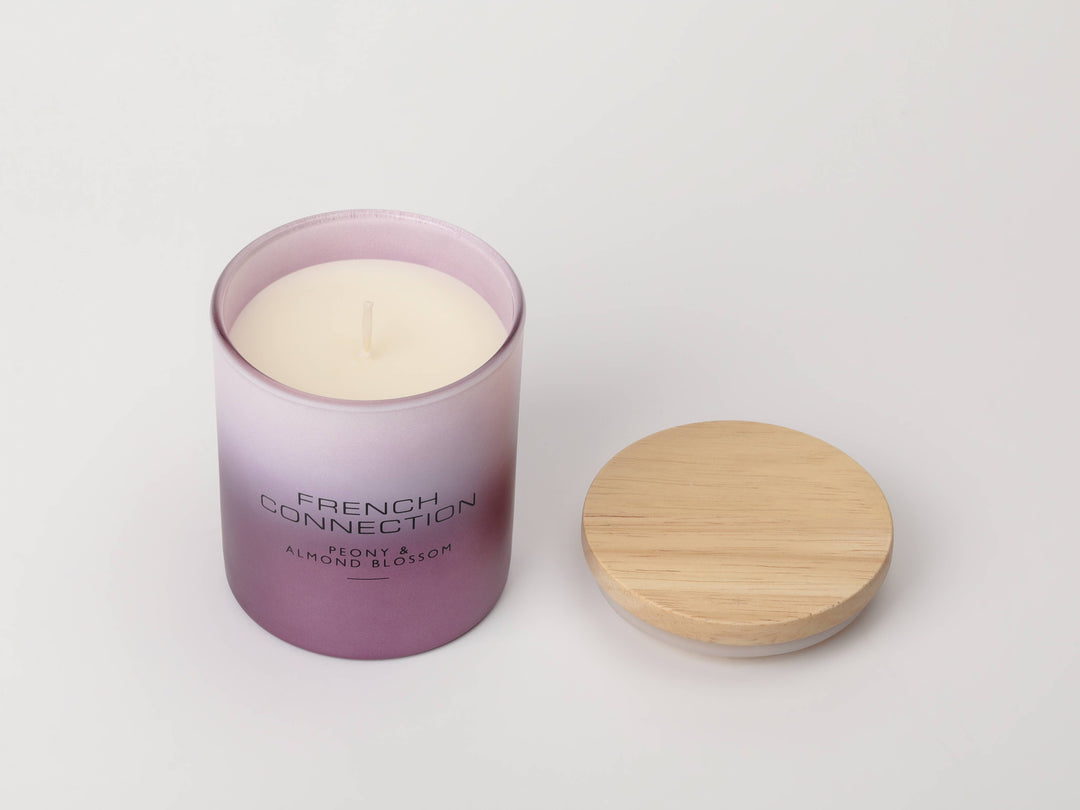 French Connection Ombre Peony & Almond Blossom Candle 200g: 200g