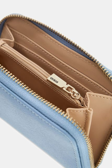 Guess Amorette Light Blue Medium Purse