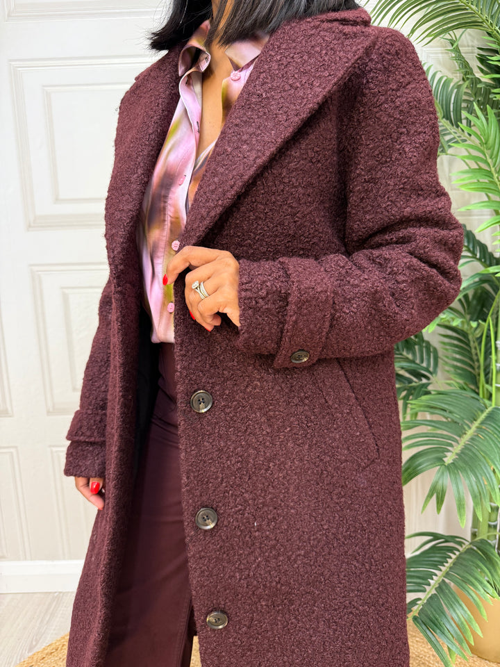 Kaffe KAanne Coat Fudge
