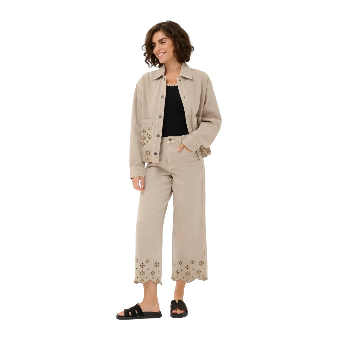 Kaffe Kamimi Broderie Anglaise Jacket