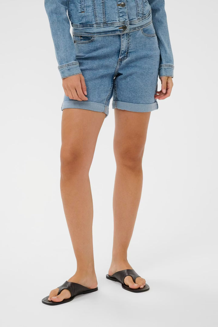 Kaffe KAvilma Washed Denim Shorts
