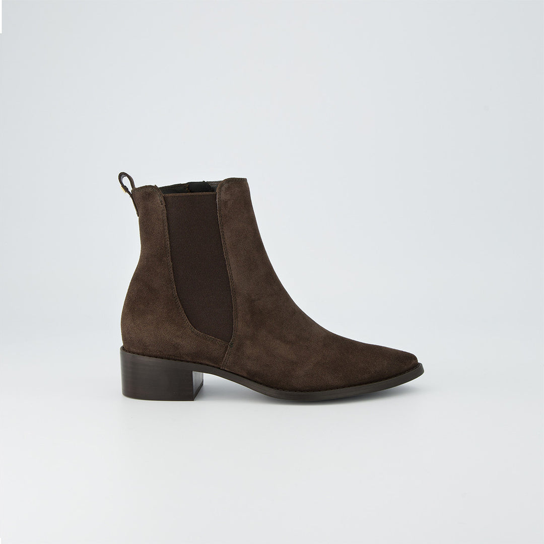 Paul Green Soft Suede Mocca Boots