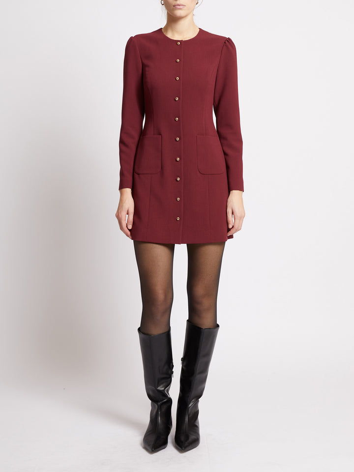 French Connection Celine Button Dress
