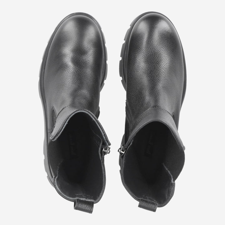 Paul Green Major Calf Black Boot