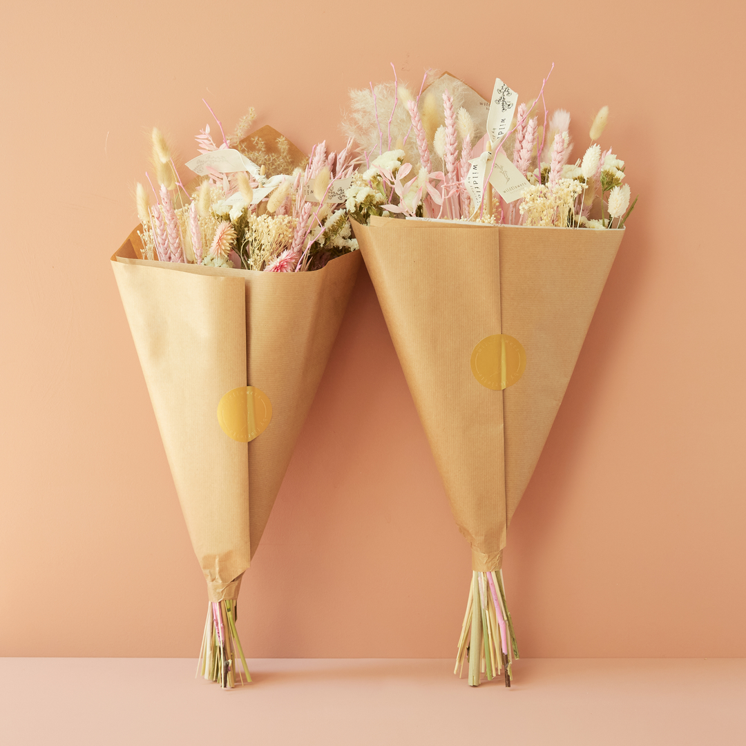 Dried Flowers - Field bouquet Exclusive - Blush: Medium