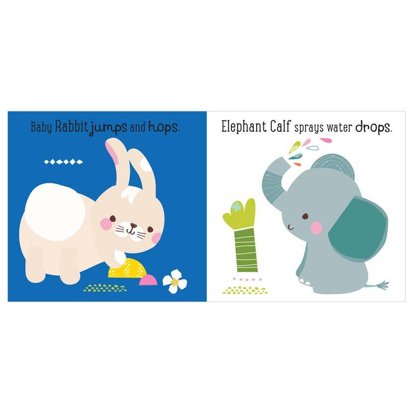 Animal Babies Bath Book