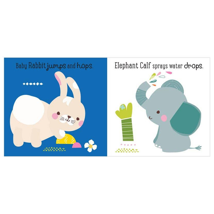 Animal Babies Bath Book