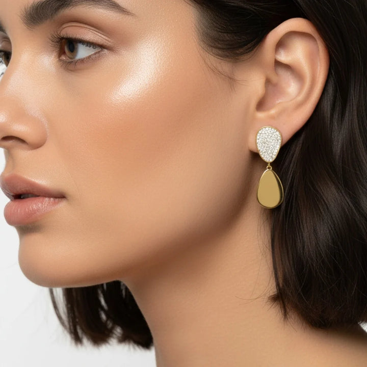 Knight &amp; Day Golden Glow Earrings