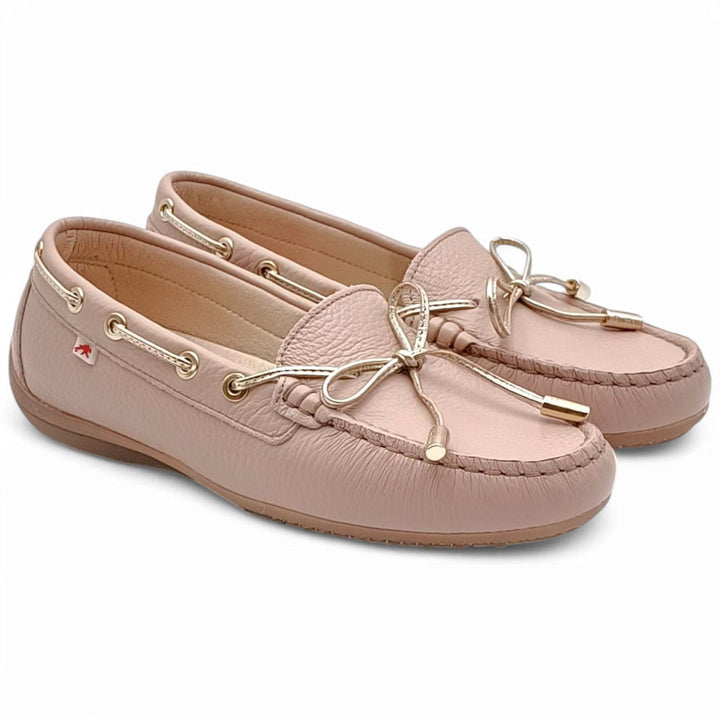 Fluchos Bruno Stella Metal Nude Platino Loafer