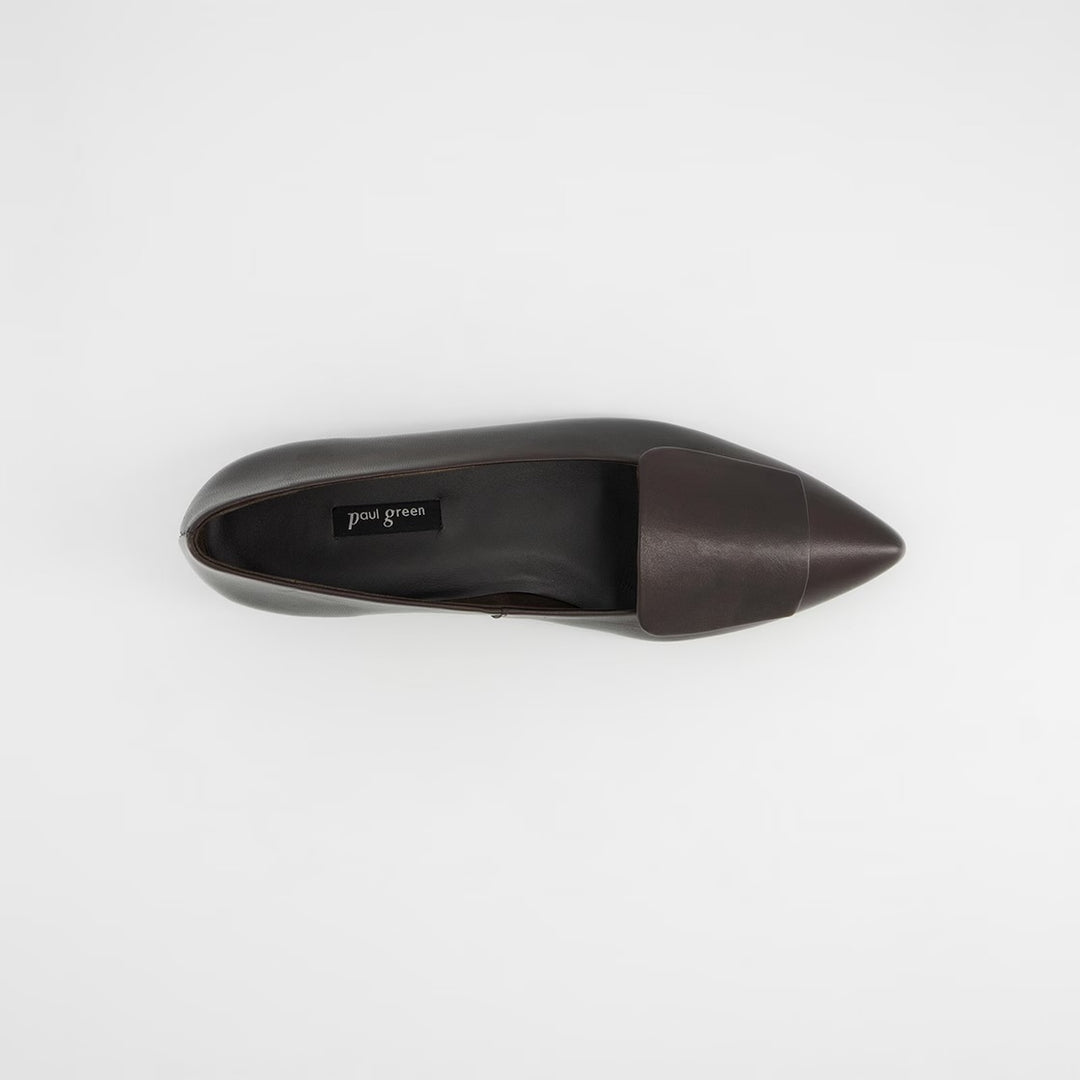 Paul Green Royal Nappa Mocca Brown Pump