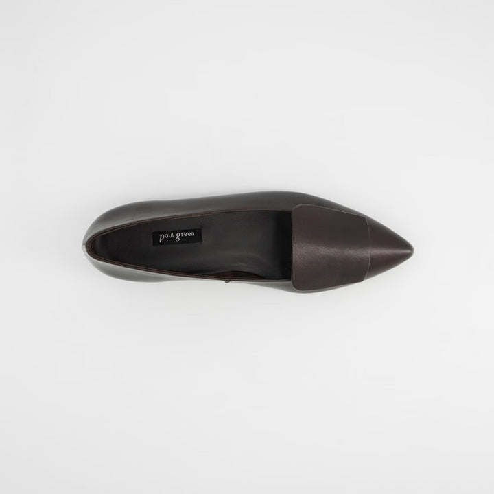 Paul Green Royal Nappa Mocca Brown Pump