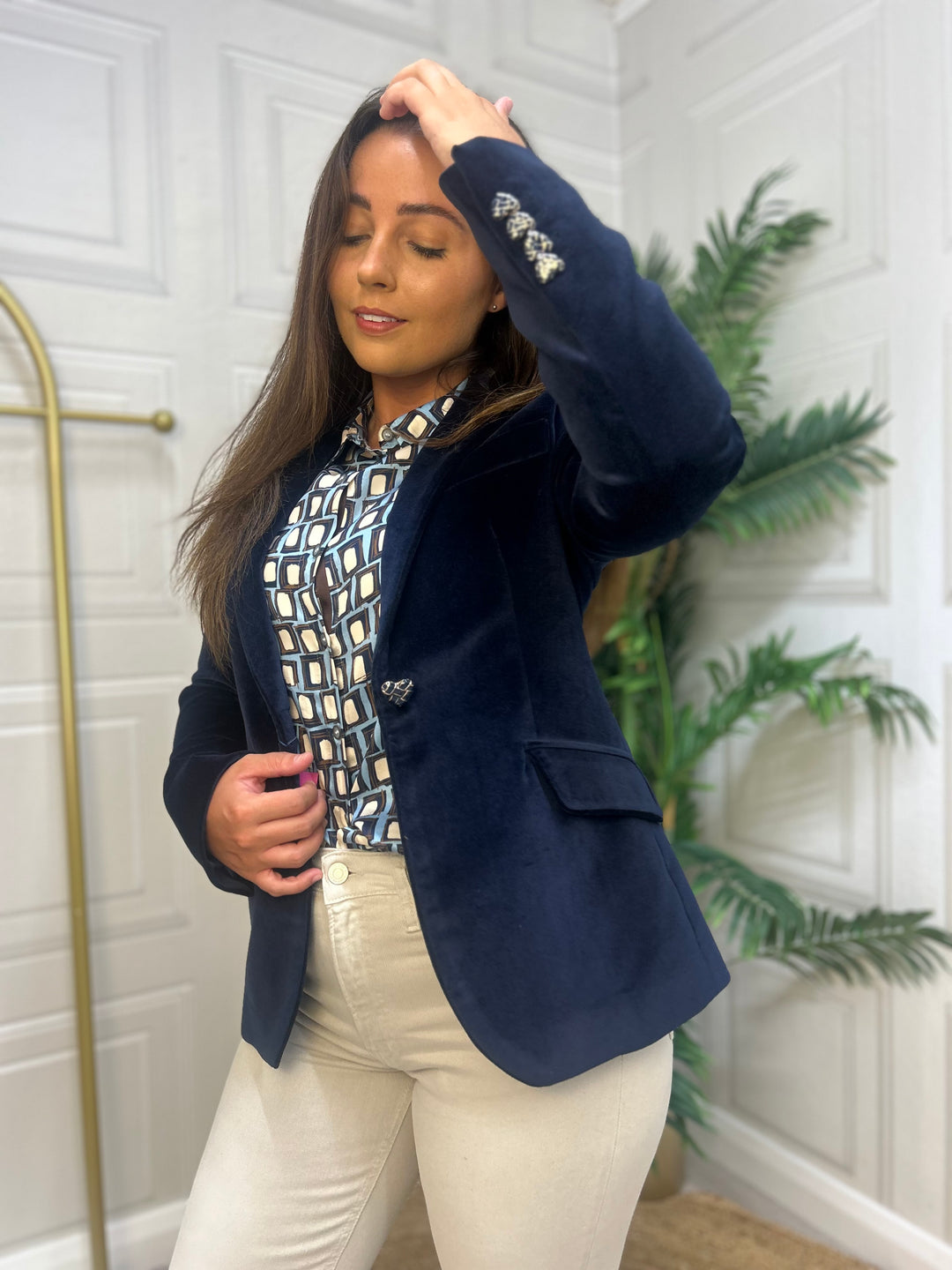 Bariloche Boboli Navy Blazer