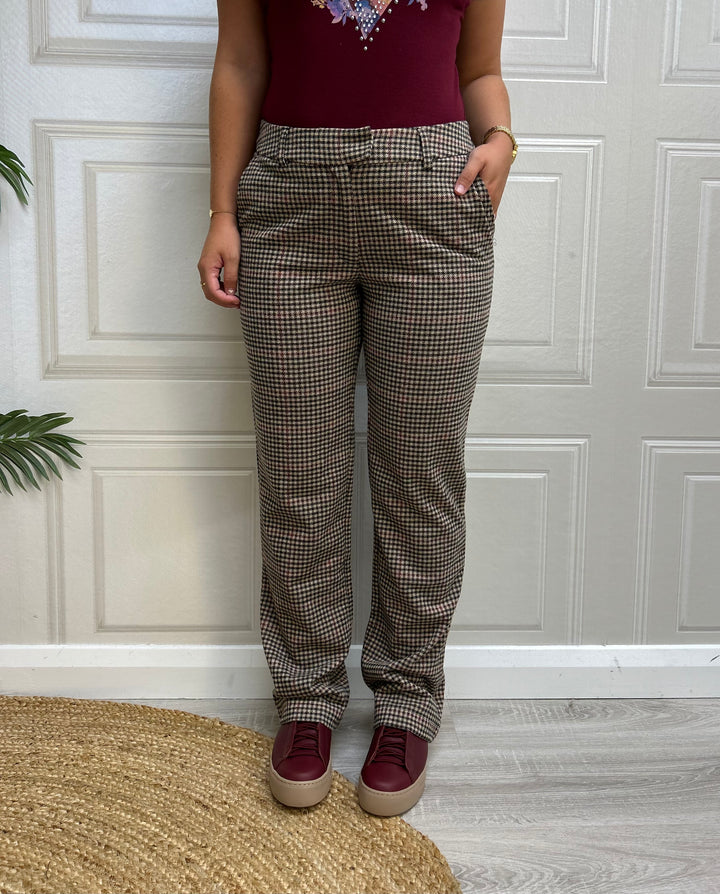 HV Society Fabiola Burgundy Trousers
