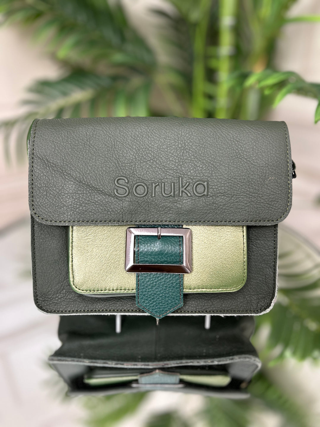 Soruka (81093) Buckle Satchel Handbag