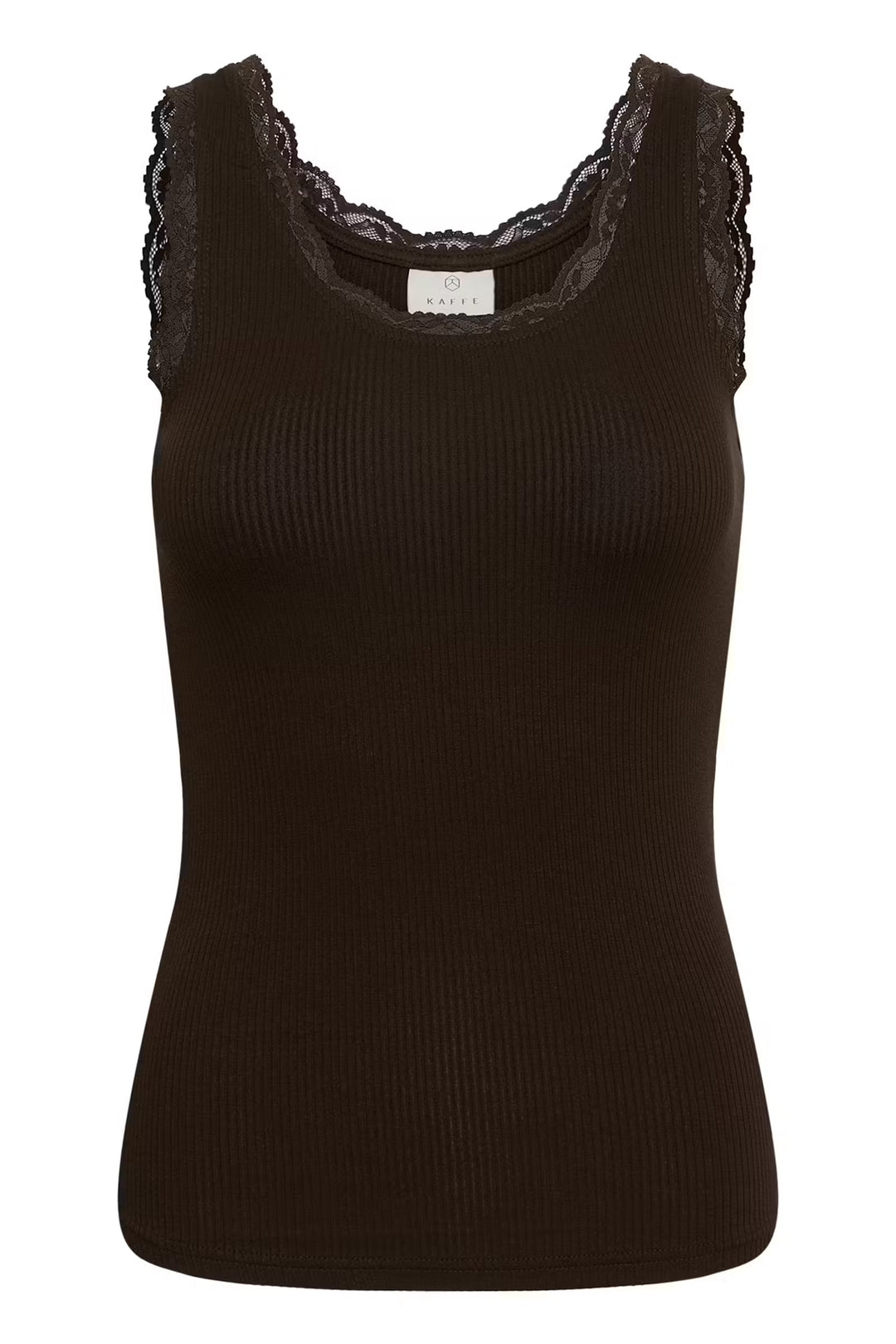 Kaffe Kaomi Vest Top | Coffee Bean
