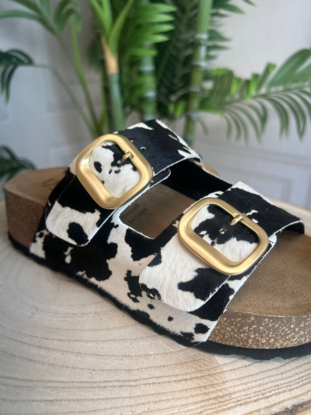 Yokono Wiwi Blanco/Negro Platform Sandal | 003