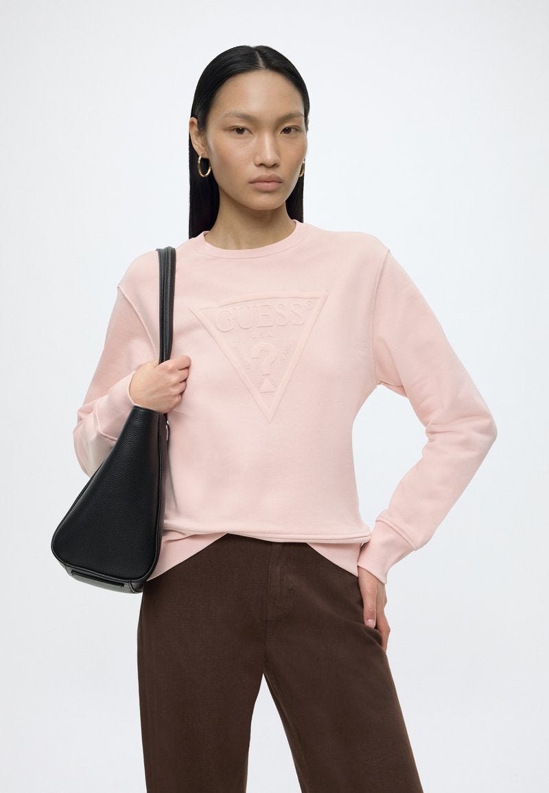 Guess Basic Traingle Rose Sweatshirt
