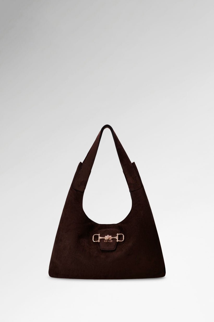 Guess Sunset Espresso Maxi Hobo Bag