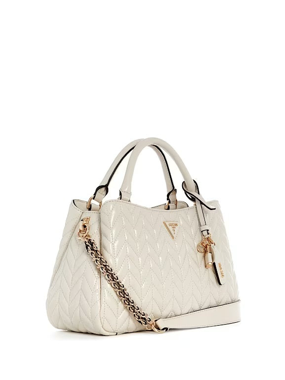 Guess Cheryl Stone Satchel Handbag